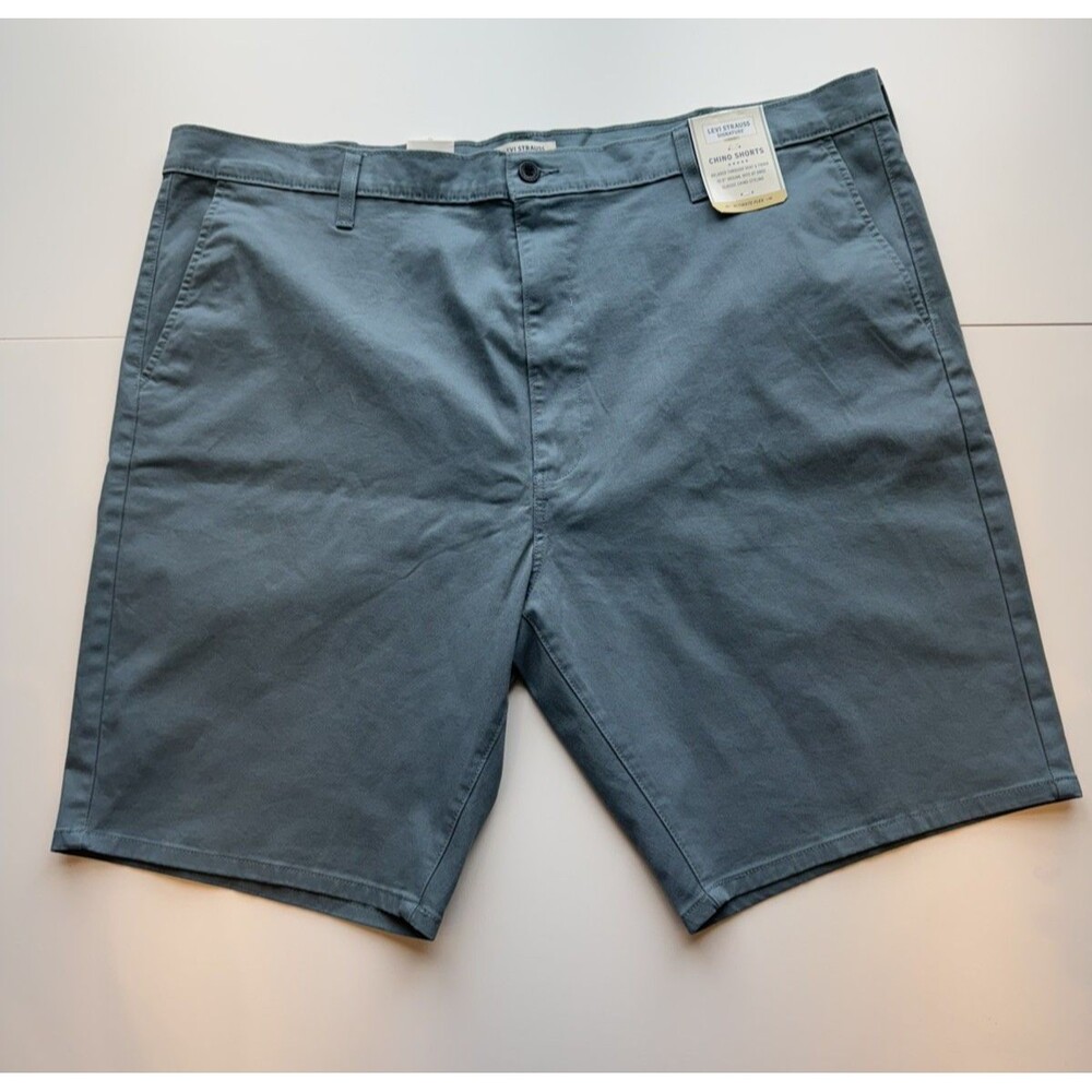 Levi Strauss Signature Men's Chino Shorts Light Blue 46